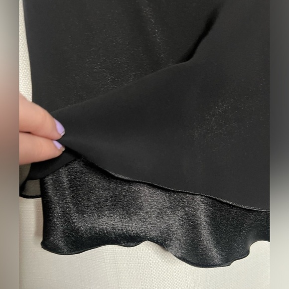 Vintage Black Layered Pearl Tank Blouse - Picture 4 of 6